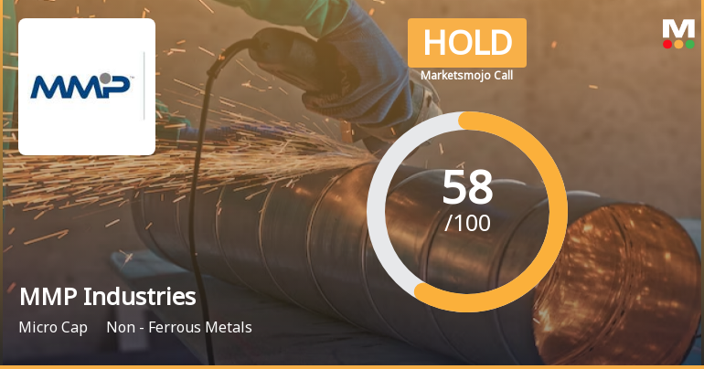 MMP Industries Ltd is Rated Hold by MarketsMOJO