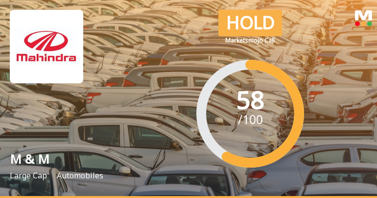Mahindra & Mahindra Ltd is Rated Hold