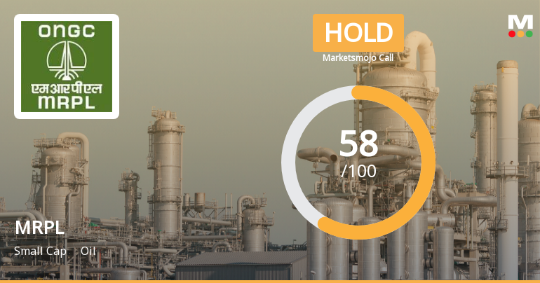 Mangalore Refinery & Petrochemicals Ltd. Downgraded to Hold Amid Mixed Technicals and Strong Valuation