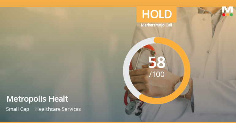 Metropolis Healthcare Ltd is Rated Hold by MarketsMOJO