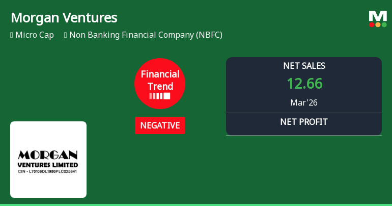 Morgan Ventures Ltd Reports Mixed Quarterly Results Amid Ongoing Financial Challenges