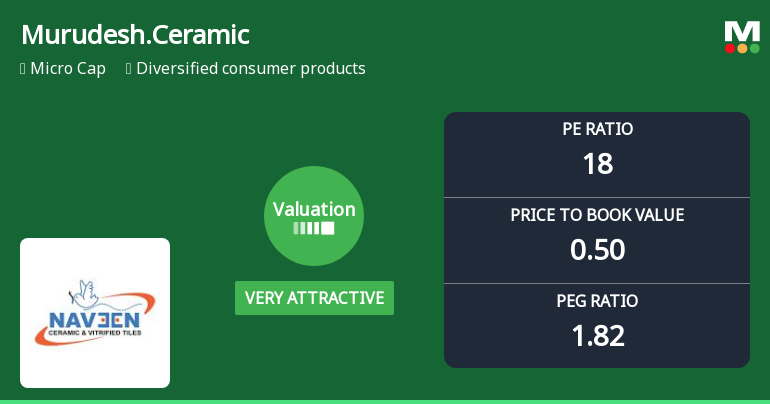 Murudeshwar Ceramics Ltd Valuation Shifts Signal Renewed Price Attractiveness