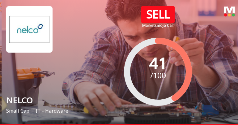 NELCO Ltd Downgraded to Sell Amidst Flat Financials and Technical Weakness