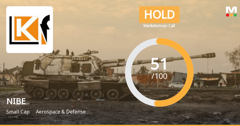 NIBE Ltd is Rated Hold by MarketsMOJO