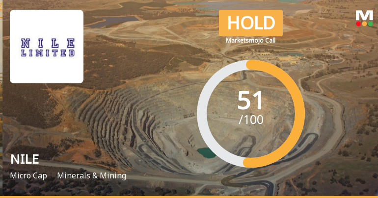 NILE Ltd Upgraded to Hold by MarketsMOJO on Improved Valuation and Financial Metrics