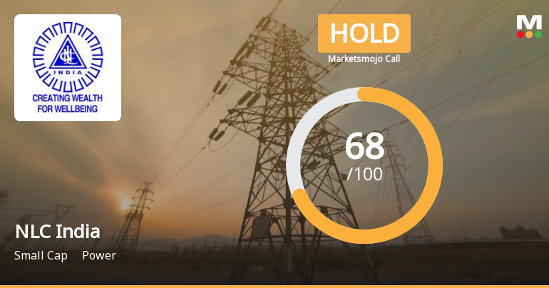 NLC India Ltd. is Rated Hold by MarketsMOJO