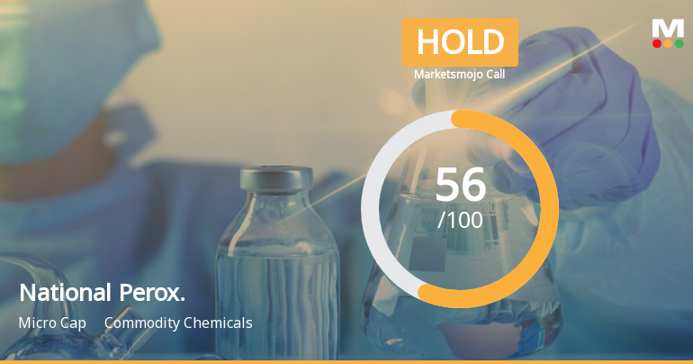 National Peroxide Ltd is Rated Hold by MarketsMOJO