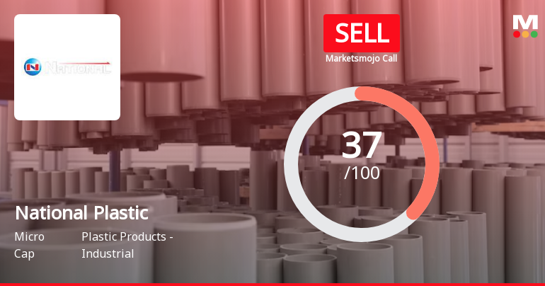 National Plastic Technologies Ltd is Rated Sell