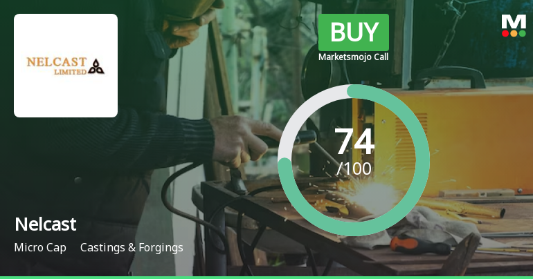Nelcast Ltd. is Rated Buy by MarketsMOJO