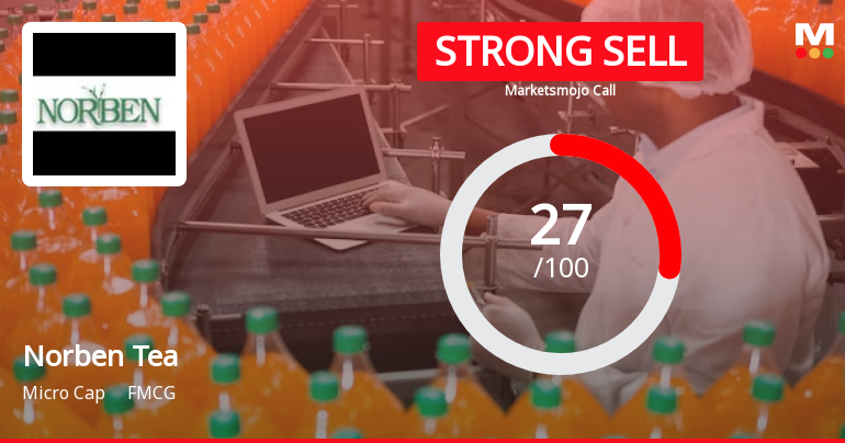 Norben Tea & Exports Ltd Downgraded to Strong Sell Amidst Weak Financials and Expensive Valuation