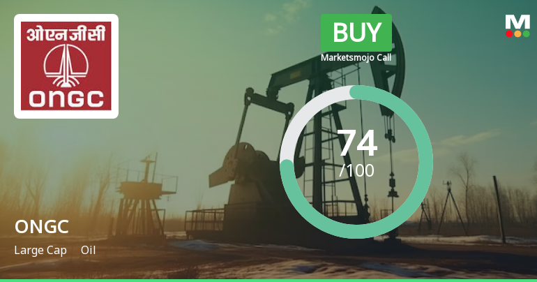 Oil & Natural Gas Corporation Ltd. is Rated Buy