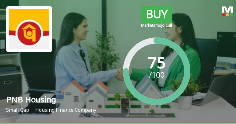 MarketsMOJO Upgrades PNB Housing Finance Ltd to Buy on Strong Technical and Financial Performance