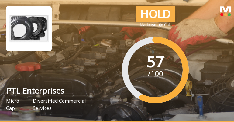 PTL Enterprises Ltd Upgraded to Hold by MarketsMOJO on Improved Technicals and Financial Metrics