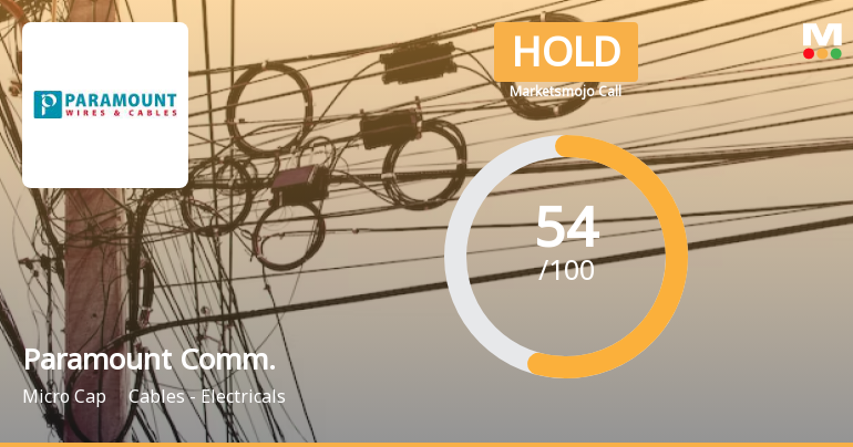 Paramount Communications Ltd is Rated Hold