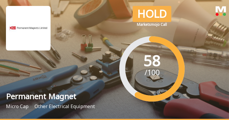 Permanent Magnets Ltd Upgraded to Hold as Technicals Improve Amidst Valuation Concerns