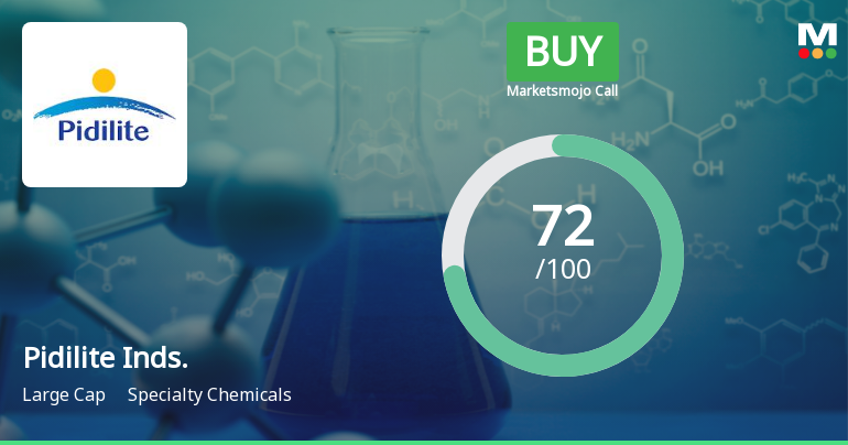 Pidilite Industries Ltd Upgraded to Buy on Strong Technical and Fundamental Signals