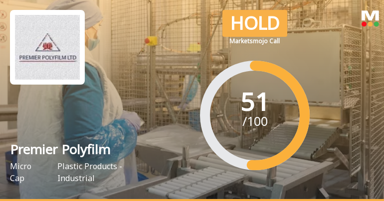 Premier Polyfilm Ltd is Rated Hold by MarketsMOJO