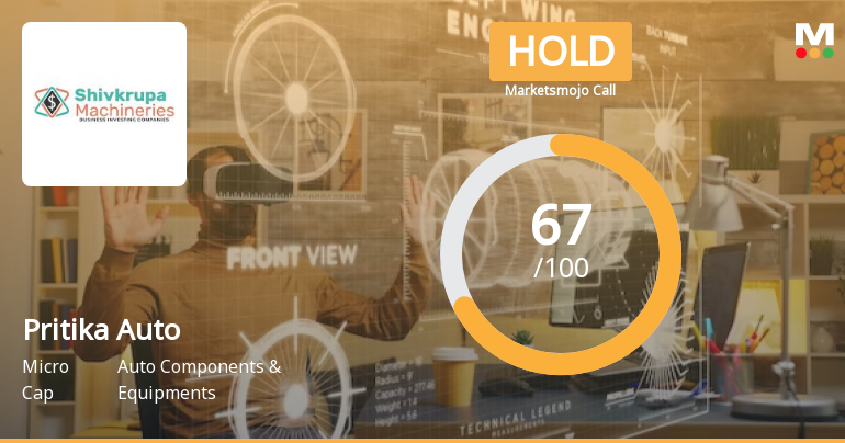 Pritika Auto Industries Ltd is Rated Hold by MarketsMOJO