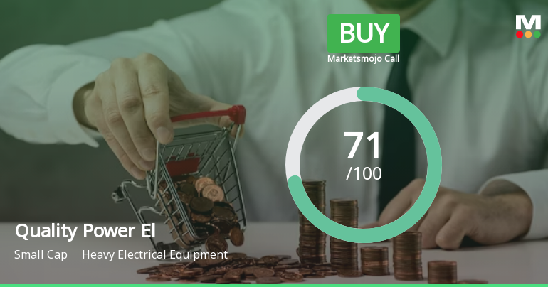 Quality Power Electrical Equipments Ltd is Rated Buy