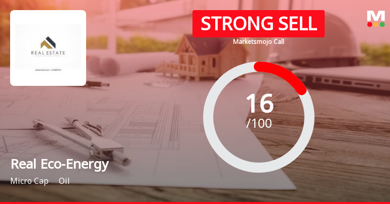 Real Eco-Energy Ltd is Rated Strong Sell