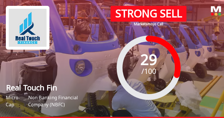 Real Touch Finance Ltd. Downgraded to Strong Sell Amid Technical Weakness and Mixed Fundamentals