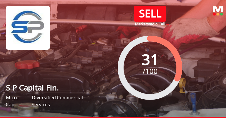 S P Capital Financing Ltd Upgraded to Sell on Technical Improvement and Valuation Appeal
