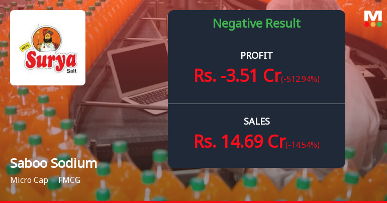 Saboo Sodium Chloro Q4 FY26: Severe Losses Overshadow Revenue Growth