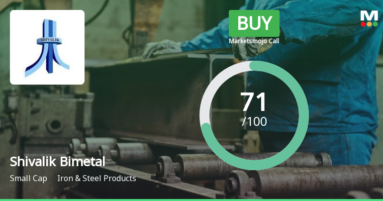 Shivalik Bimetal Controls Ltd is Rated Buy