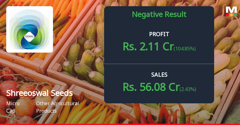ShreeOswal Seeds & Chemicals Q4 FY26: Strong Profit Recovery Masks Underlying Operational Challenges