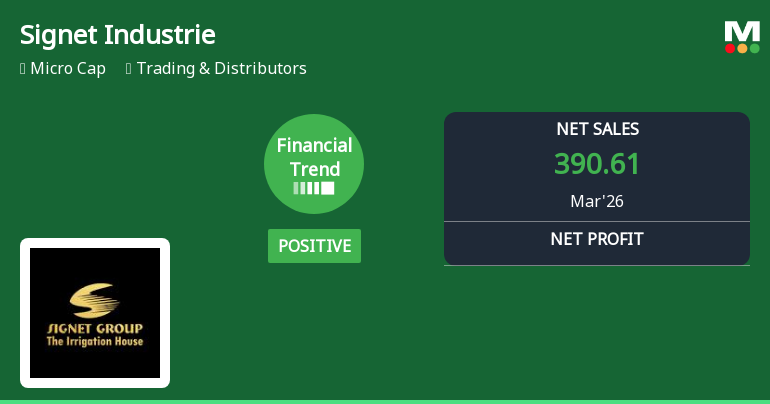 Signet Industries Ltd Reports Positive Financial Trend Amid Margin Expansion