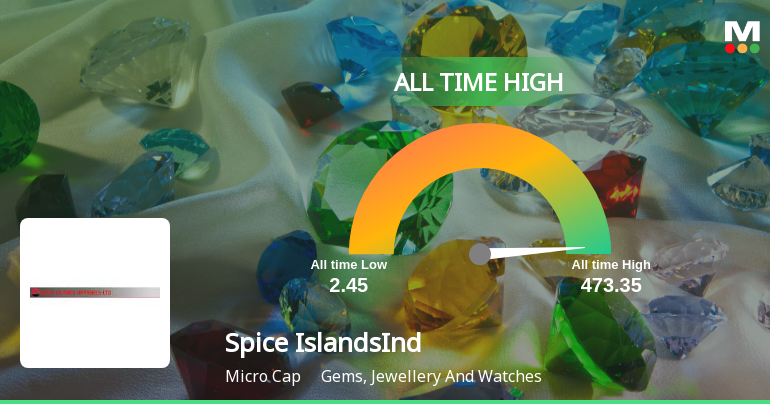 Spice Islands Industries Ltd Hits All-Time High of Rs 473.35 as Momentum Builds Across Timeframes
