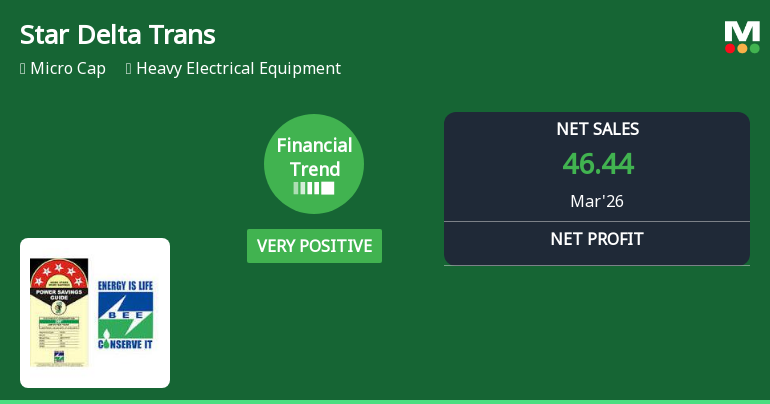 Star Delta Transformers Ltd Reports Strong Quarterly Upswing Amid Sector Challenges
