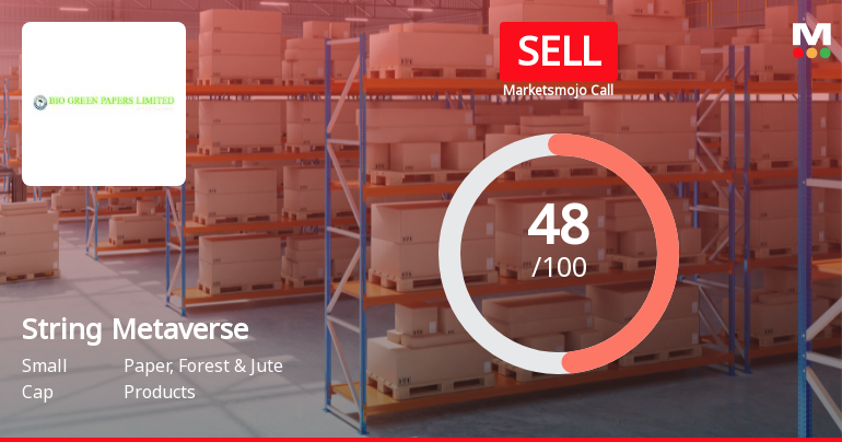 String Metaverse Ltd Downgraded to Sell Amid Technical and Valuation Concerns