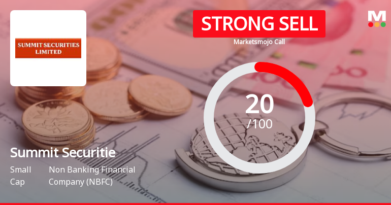 Summit Securities Ltd is Rated Strong Sell
