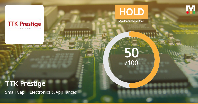 MarketsMOJO Upgrades TTK Prestige Ltd to Hold on Improved Valuation and Financial Metrics