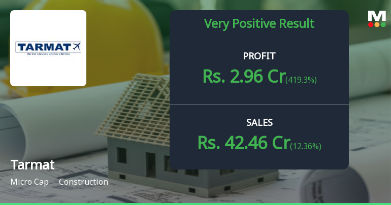 Tarmat Ltd Q4 FY26: Stellar Profit Surge Masks Underlying Profitability Concerns