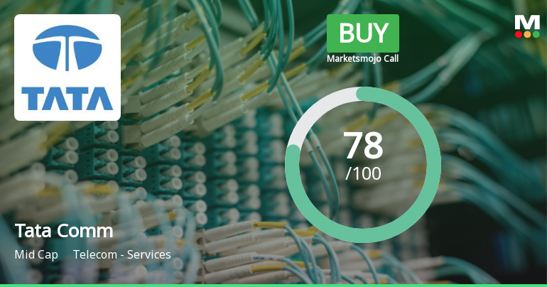 Tata Communications Ltd Upgraded to Buy on Strong Technical and Financial Metrics