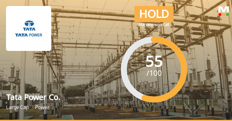 Tata Power Company Ltd is Rated Hold