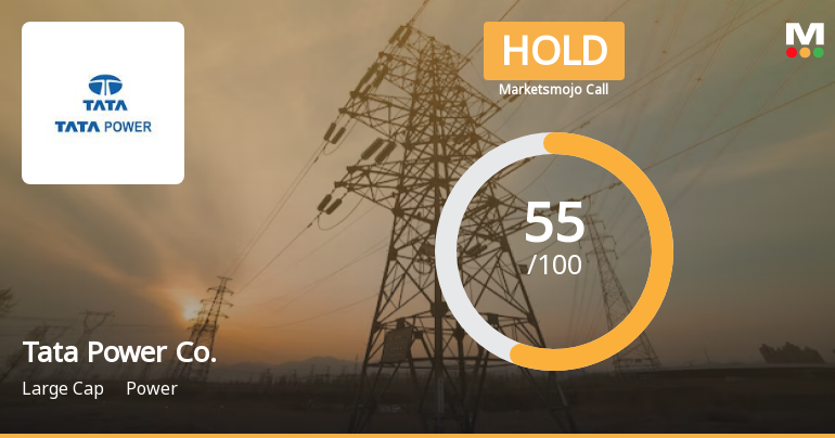 Tata Power Company Ltd is Rated Hold