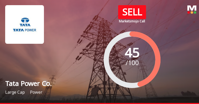 Tata Power Company Ltd Downgraded to Sell Amid Technical and Financial Concerns