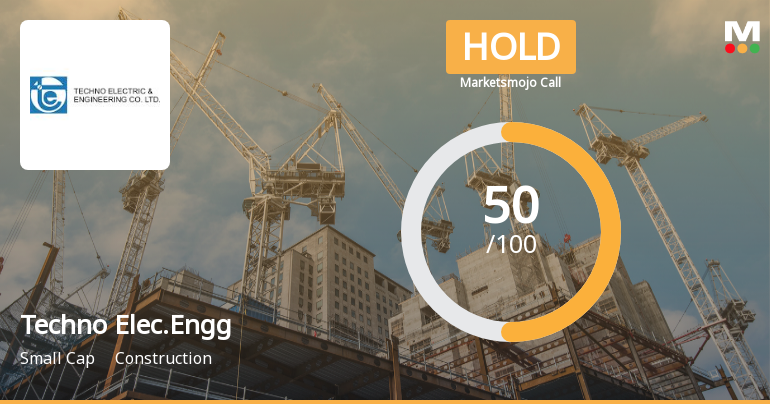 Techno Electric & Engineering Upgraded to Hold on Technical Improvement and Steady Financials