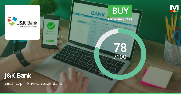 The Jammu & Kashmir Bank Ltd. is Rated Buy by MarketsMOJO