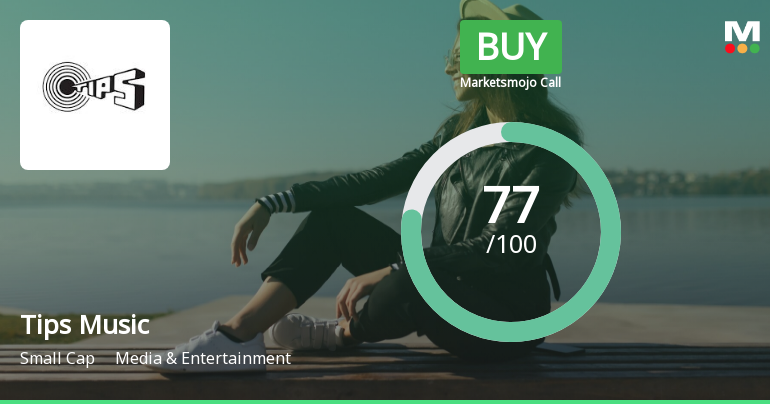 Tips Music Ltd is Rated Buy by MarketsMOJO