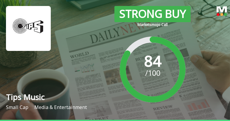 Tips Music Ltd Upgraded to Strong Buy on Robust Fundamentals and Technicals