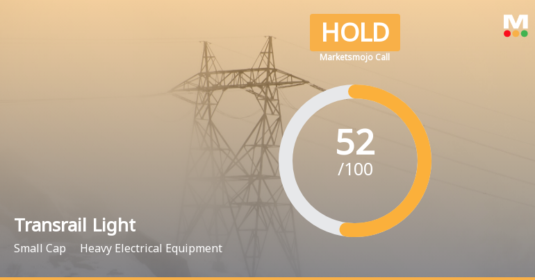 Transrail Lighting Ltd is Rated Hold