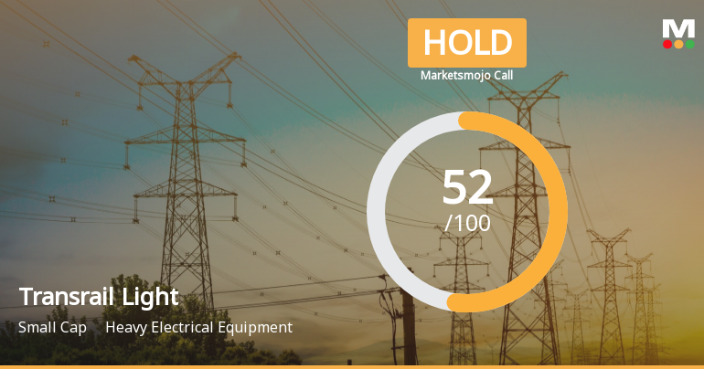 Transrail Lighting Ltd is Rated Hold
