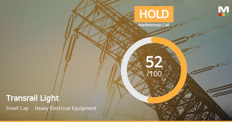 Transrail Lighting Ltd is Rated Hold