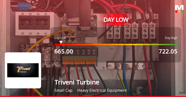 Triveni Turbine Ltd. Hits Intraday Low Amid Price Pressure on 24 Jun 2026