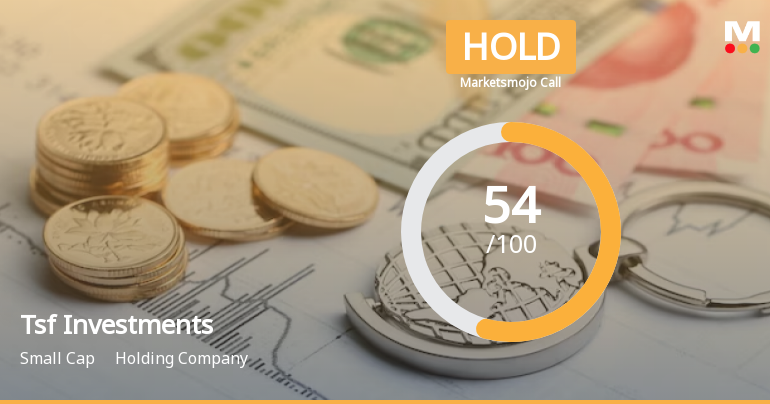 Tsf Investments Ltd is Rated Hold by MarketsMOJO