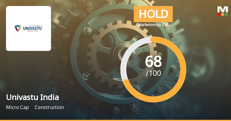 Univastu India Ltd is Rated Hold